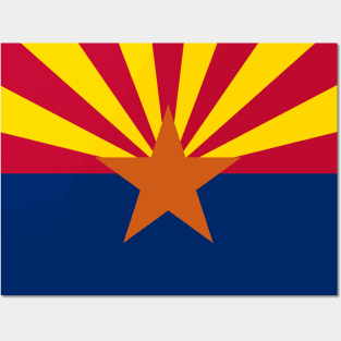 Arizona State Flag Posters and Art